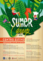 SUMMER Camp 2013 on Behance in Mynspiration : SUMMER Camp 2013 on Behance