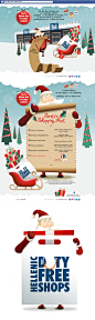 HDFS | Facebook App : We created a Christmas contest and users were able to participate through facebook, twitter and pinterest. The goals were to educate regarding the product categories of Hellenic Duty Free Shops  and to generate traffic into the corpo