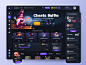 crypto casino gambling betting online casino casino ui game ui ui kit casino dashboard casino games ui web3