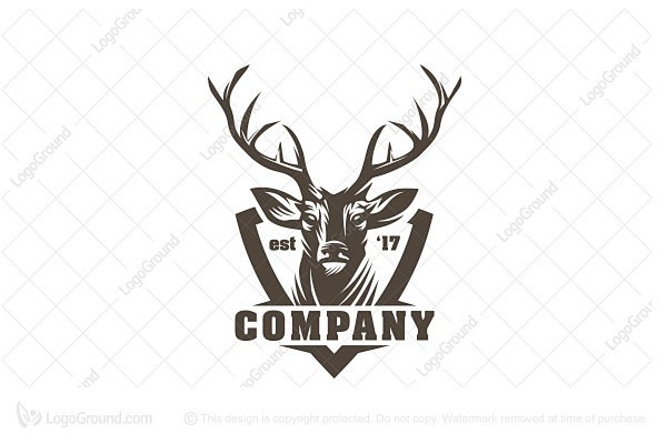 Logo for sale: Deer ...