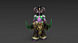 Sonya - Blizzard inspired 3D character, DragonFly Studio : Sonya - one of the characters of Heroes of the Storm