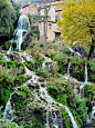 Waterfall In Orbaneja Del Castillo, Burgos, Spain