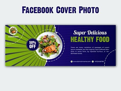 Food Facebook cover ...