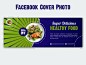 Food Facebook cover photo | Facebook Ads | Post Design seafood restaurant productdesign gradient animation ads facebook cover ui  ux web design branding design facebook post design facebook ads banner design branding social media design typography modern 