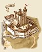 castle by LeValeur on DeviantArt :  