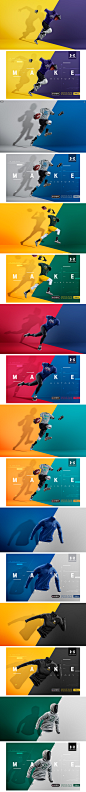 Under Armour NFL Combine on Behance