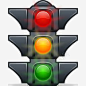 交通灯标准道路图标