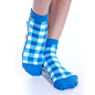 10双包邮 时尚个性创意女士纯棉短袜 格子隐形船袜 夏季浅口袜子-水当当
