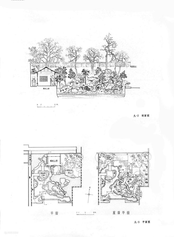 20张【苏州园林】罕见平面图_景观设计作...