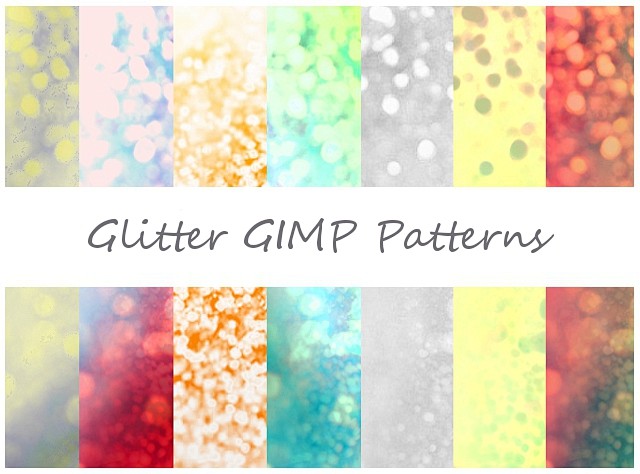 Glitter GIMP Pattern...
