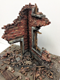 Diorama - Destroyed Building, Miyeon Kim : Diorama - Destroyed Building.
My first Diorama work.