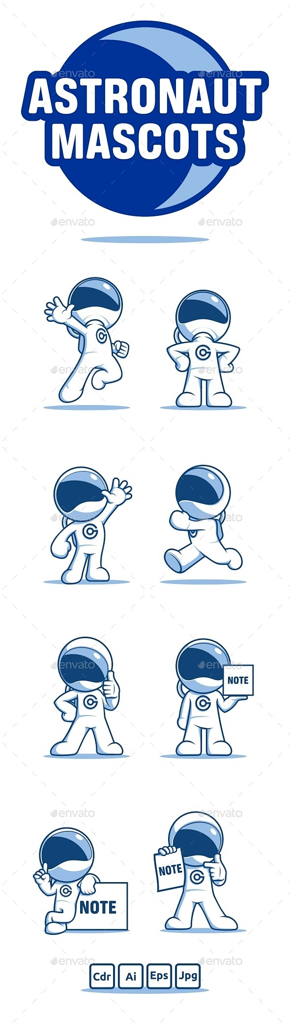 Astronaut Mascots - ...