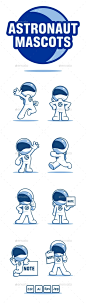 Astronaut Mascots - Miscellaneous Characters