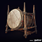 Dekogon - War Drum, Wahyu Nugraha : My contribution to the Dekogon - Kollab project that I work with many other talented artists. 
This is part of an Medieval set that's available to purchase! 
http://www.dekogon.com/shop/ 
Gumroad - 
https://gumroad.com/