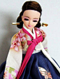 韩国传统芭比娃娃
