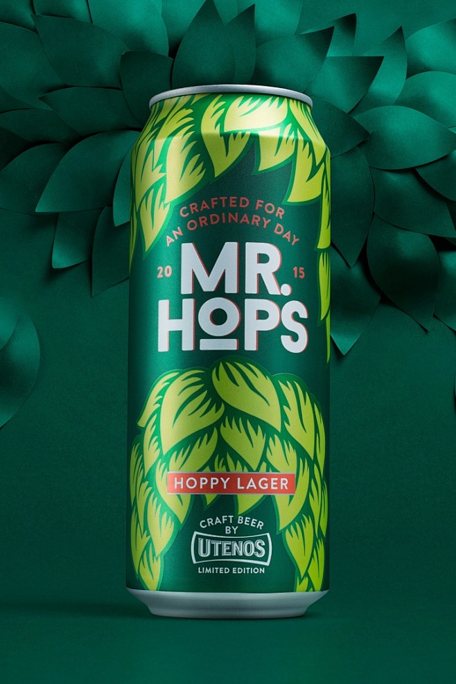 MR. HOPS工艺啤酒包装设计 设计圈...