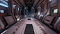 SciFi Corridor, Maxime LARIVIERE : first attempt of modular SciFi corridor