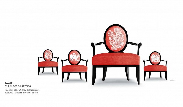 春夏系列的中式家具-