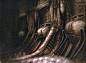 The Original "Alien" Concept Art Is Terrifying : H.R. Giger's original designs for Alien are even more chilling than the film.