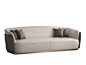 3 seater sofa ALLURE | Sofa by Capital Collection