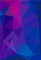 蓝紫几何渐变科技感背景