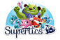 Character Design : Characters for Supertics