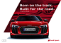 Audi R8 Campaign 2015 Print : Audi R8 Campaign 2015 Print and Folder for Print Magazins/Newspapers