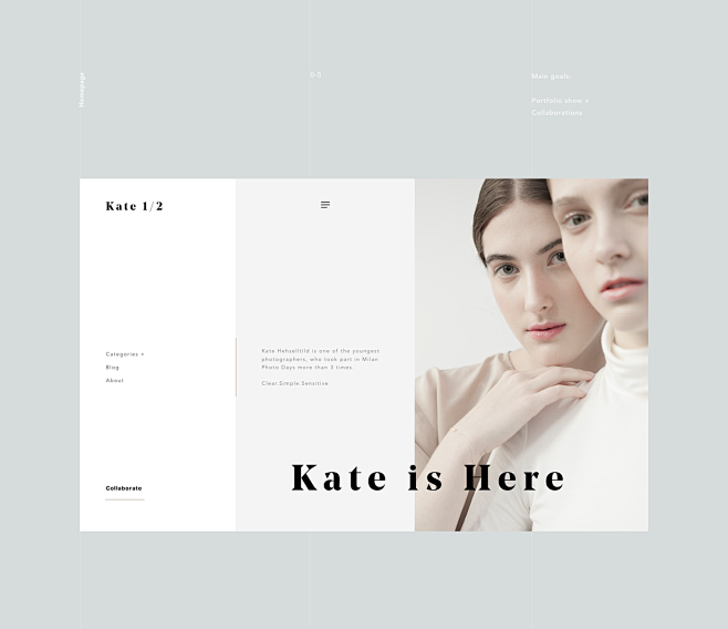 Kate Photo Website o...