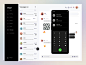 Chat UI Design by Ghulam Rasool  for Cuberto on Dribbble