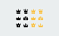 freebie-Crown-vector-icons-set