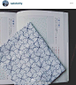 图案：纱綾形，雷光，四葉，家並，山道。日本女子的#刺子绣# 喜愛清潔感，大多白底布紅藍綠線，日日重復那些傳統圖案，很有耐心。圖片來自Instagram satototy