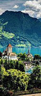 Lake Thun, Switzerland #Switzerland #travel: 