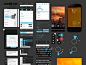 Nexus 4 by chirag dave in 35 Fresh, Free and Flat UI Kits