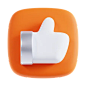 Thumb Up 3D Icon