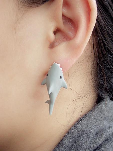 Shark Bite Earrings ...