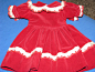 VINTAGE-DOLL-DRESS-IN-RED-VELVET-PERFECT-FOR-A-DOLLS-HOLIDAY-DRESSING