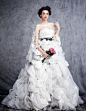 婚纱、礼服、婚纱头饰和妆面_zhanglijie1314图片专辑-堆糖网