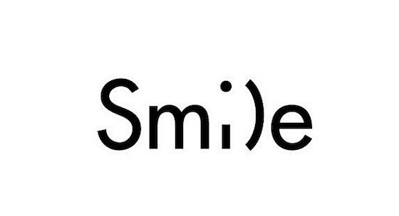 #字体设计 英文字体 象形英文 smil...