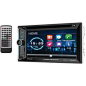 Power Acoustik(R) PD-623B 6.2" Incite Double-DIN In-Dash DVD Receiver with Bluetooth(R)