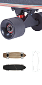 OXELO Yamba滑板，灵感七零印象现代~~
全球最好的设计，尽在普象网（www.pushthink.com）