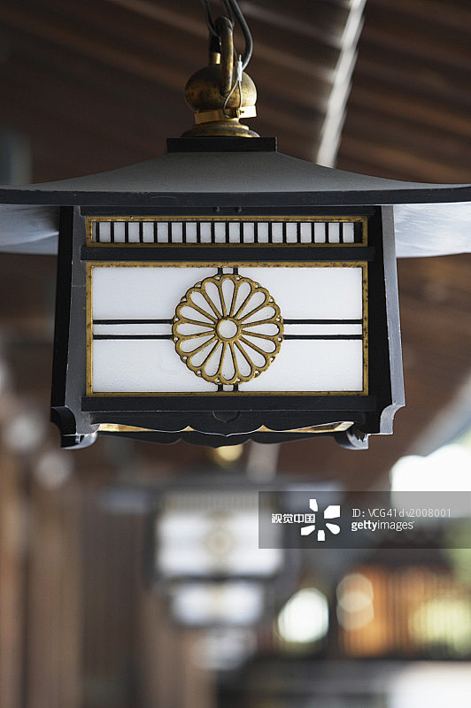 Lantern at a Shrine,...