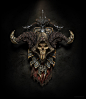 diablo 3 - demon hunter shield, ricardo luiz mariano : I did this image for personal study .. 
    