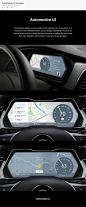 Automotive UI concept, designed by Kallan & Co