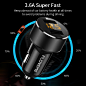 US $4.69 53% OFF|FLOVEME 18W USB Car Charger For iPhone Xiaomi Dual Port Car Chargeur Charger USB 3.6A Fast Charging Car Charger For Mobile Phone-in Car Chargers from Cellphones & Telecommunications on Aliexpress.com | Alibaba Group : Smarter Shopping