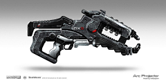 噼里啪啦12356采集到hokoodo科幻武器设计