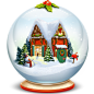 圣诞节水晶球图标 iconpng.com #Web# #UI# #素材#