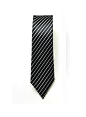 BTO新款 TOPMAN男装 黑白条纹窄细休闲款 男士领带 
