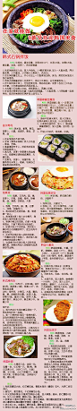 9款超级受欢迎的韩国料理～