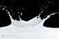 飞溅的牛奶系列 - 美丽艺术的液态牛奶 - 素材公社 tooopen.com
