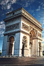 Arc de Triomphe, Paris.